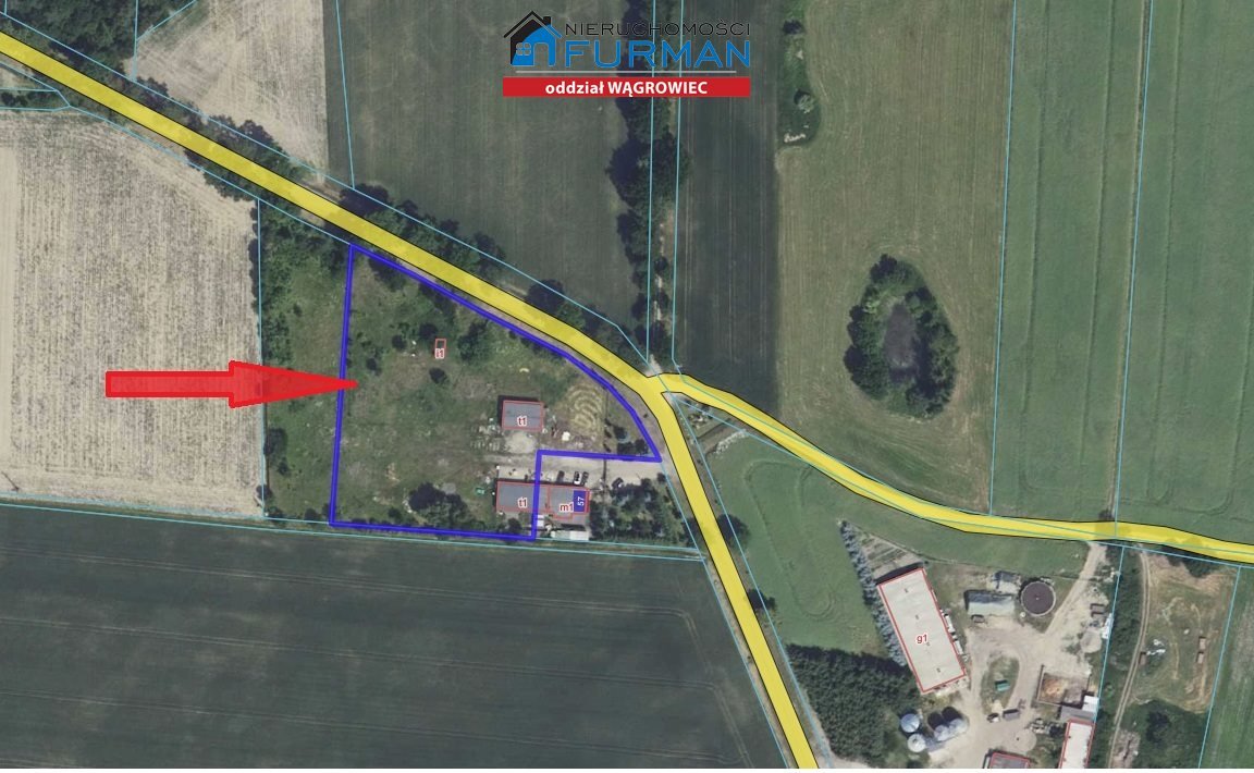 Na sprzedaż działka inwestycyjna 7200 m² z potencjałem zabudowy Czeszewo  7 200m2 Foto 1