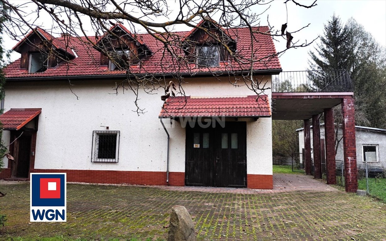 Sprzedam dom z halą usługową i stawem w Mirostowicach: Mirostowice Dolne: Kolejowa