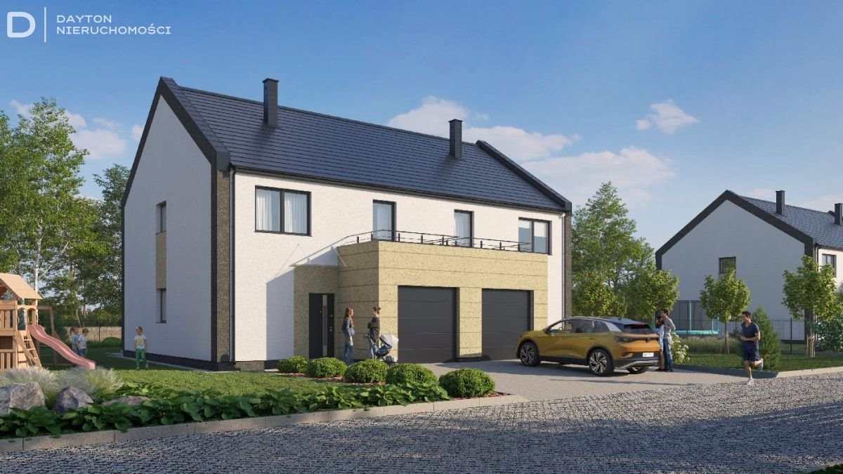Na sprzedaż nowoczesny dom 134 m² z garażem i tarasem Łozina, Ogrodowa  134m2 Foto 1
