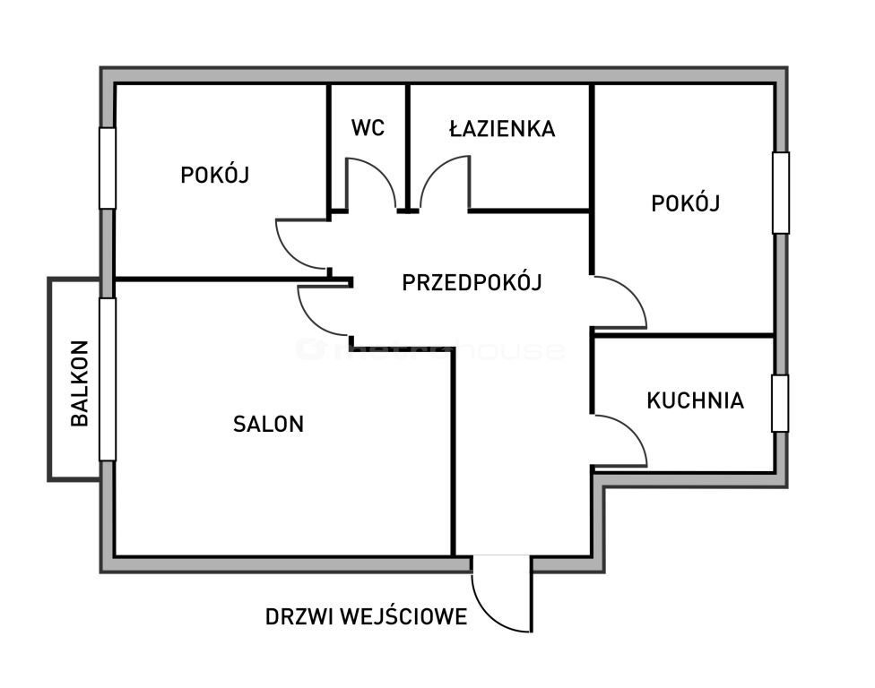 Mieszkanie trzypokojowe na sprzedaż Kraków, Salwator, Stachowicza  68m2 Foto 2