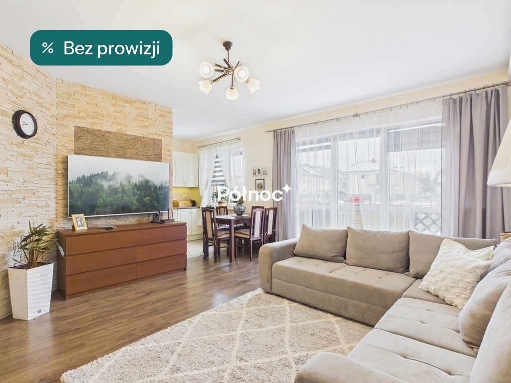 Komfortowe mieszkanie z ogródkiem w Kobyłce, 74,37 m² Kobyłka, ks. gen. Stanisława Brzóski  74m2 Foto 1