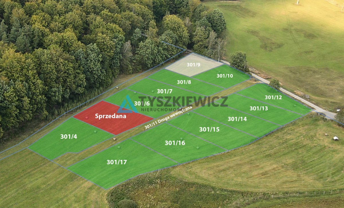 Działka budowlana na sprzedaż Trzepowo, Mestwina  1 695m2 Foto 2