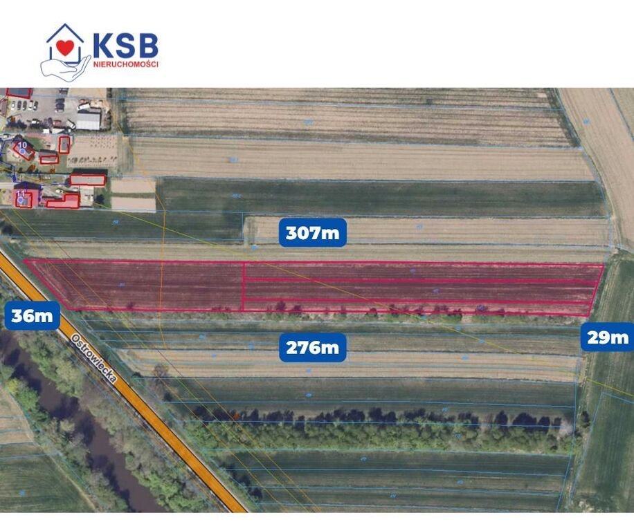 Działka komercyjna na sprzedaż Kunów, Ostrowiecka  7 675m2 Foto 2