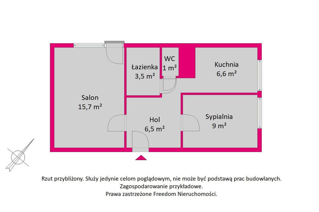 Mieszkanie dwupokojowe na sprzedaż Warszawa, Mokotów, Stegny, Sardyńska  42m2 Foto 12