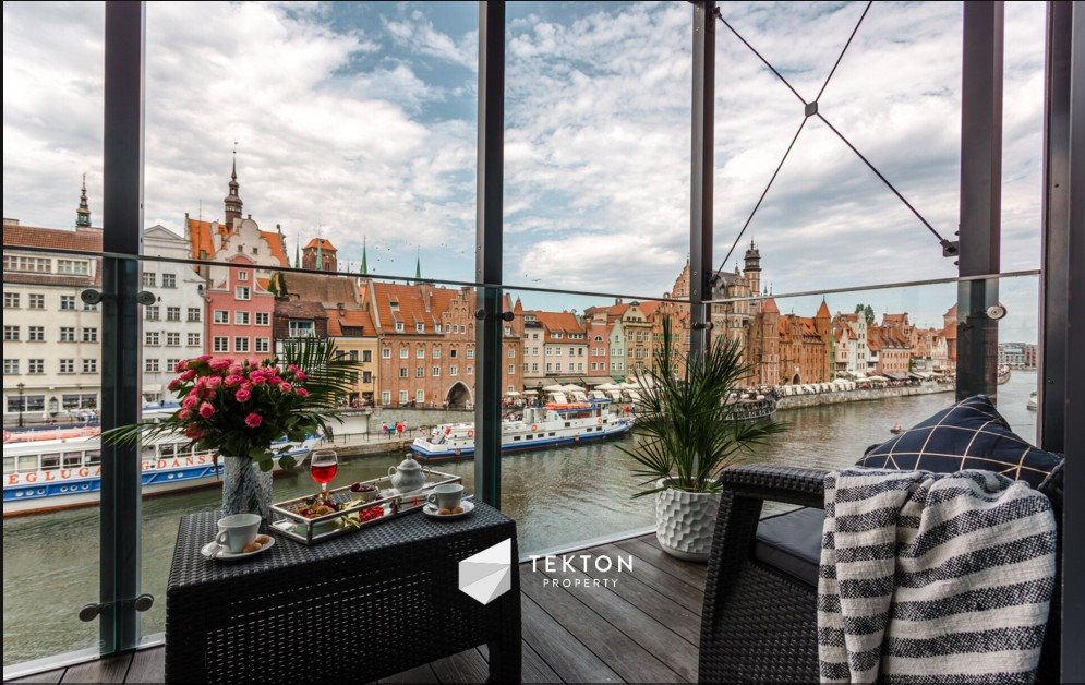 Luksusowy apartament 98,77 m2 z widokiem na Motławę Gdańsk, Śródmieście, Chmielna  99m2 Foto 1