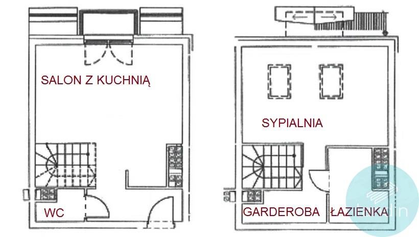 Mieszkanie dwupokojowe na sprzedaż Wysoka  53m2 Foto 13