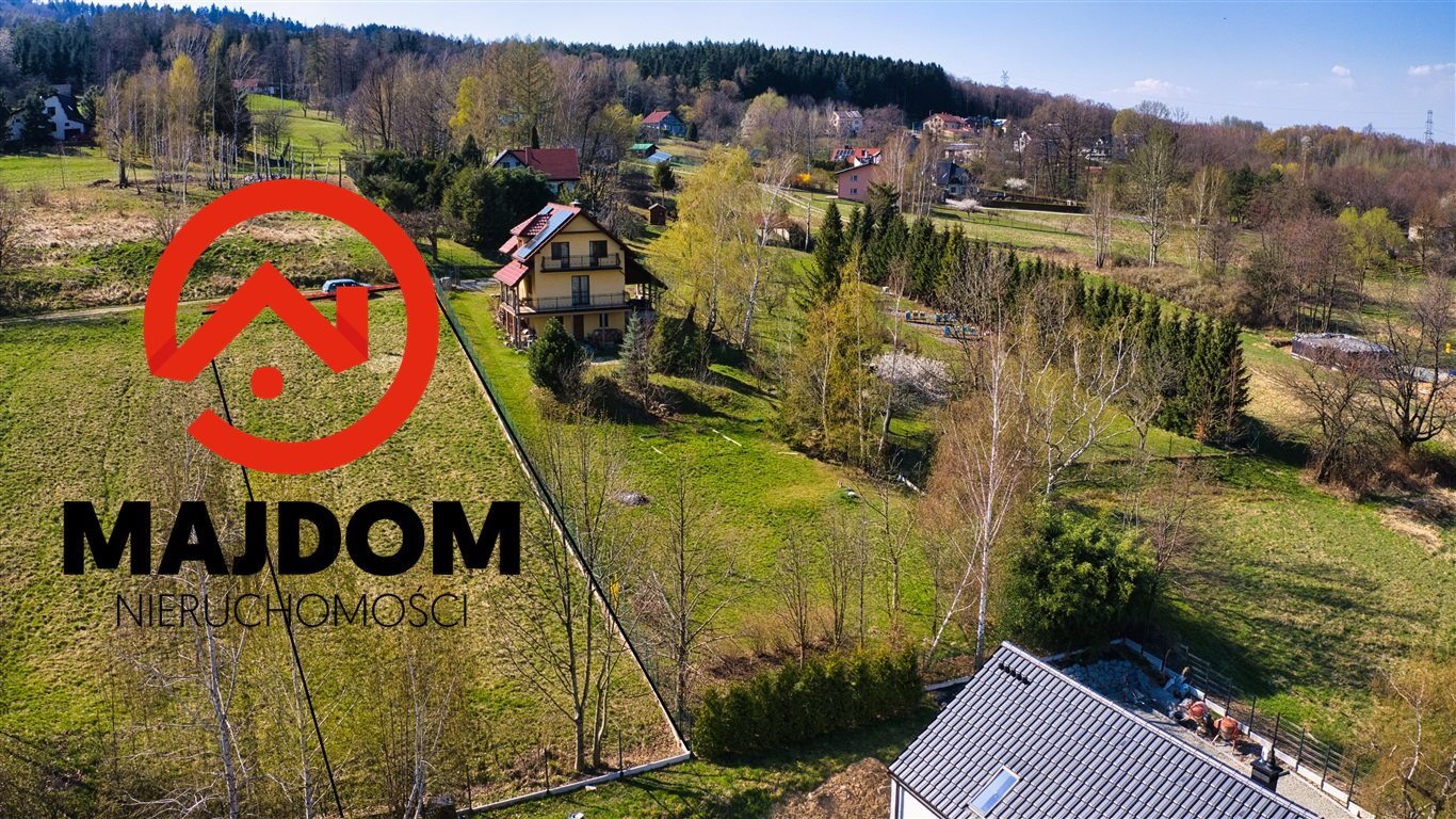 Zapraszam do obejrzenia działki 16 arów z widokami w Kobiernicach Kobiernice  1 632m2 Foto 1
