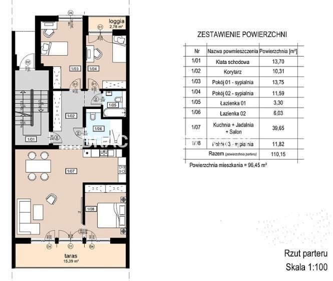 Mieszkanie czteropokojowe  na sprzedaż Kraków, Nowa Huta, Mogiła, Stare Wiślisko  96m2 Foto 2