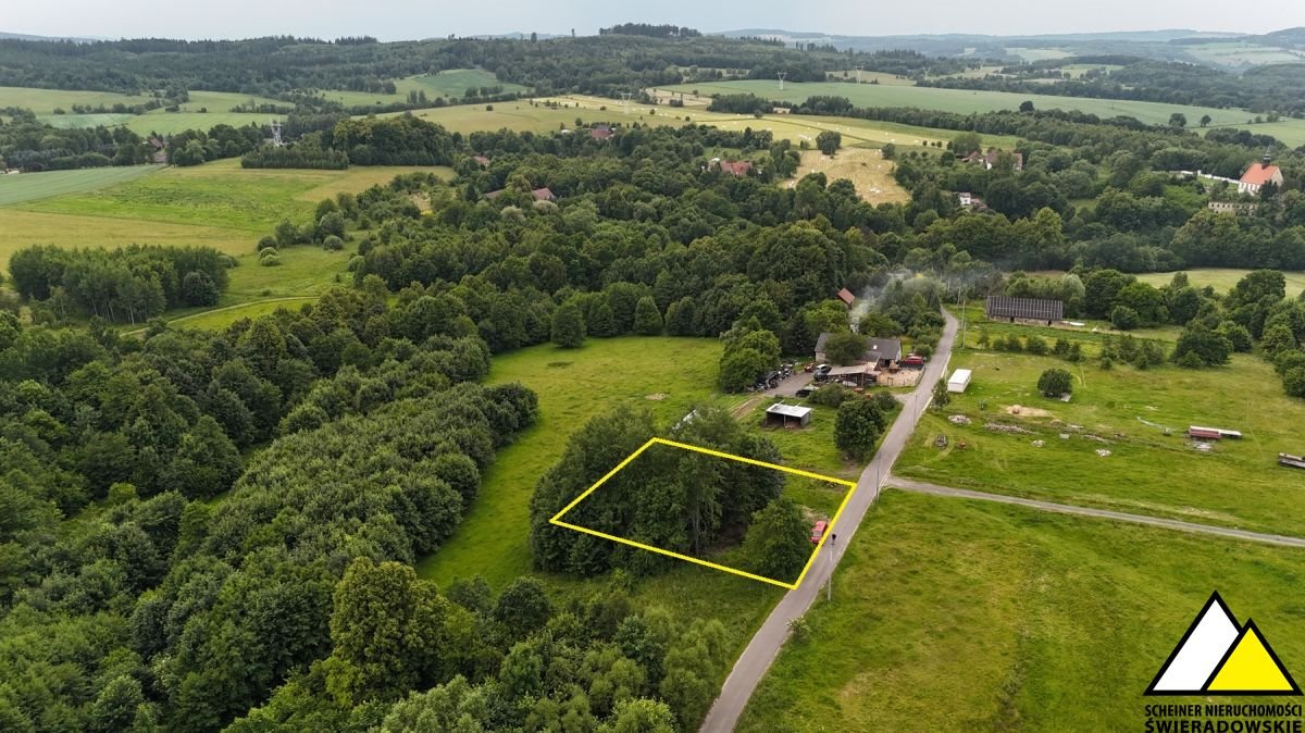 Działka pod dom z widokiem na Góry Izerskie – 1108 m2 Świecie  1 108m2 Foto 1