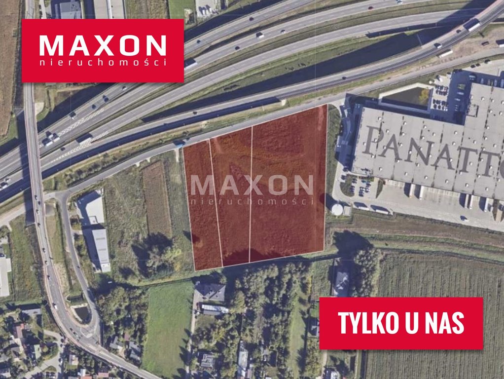 Działka inwestycyjna 23 ha przy autostradzie A2 - magazyny i przemysł Konotopa  23 080m2 Foto 1