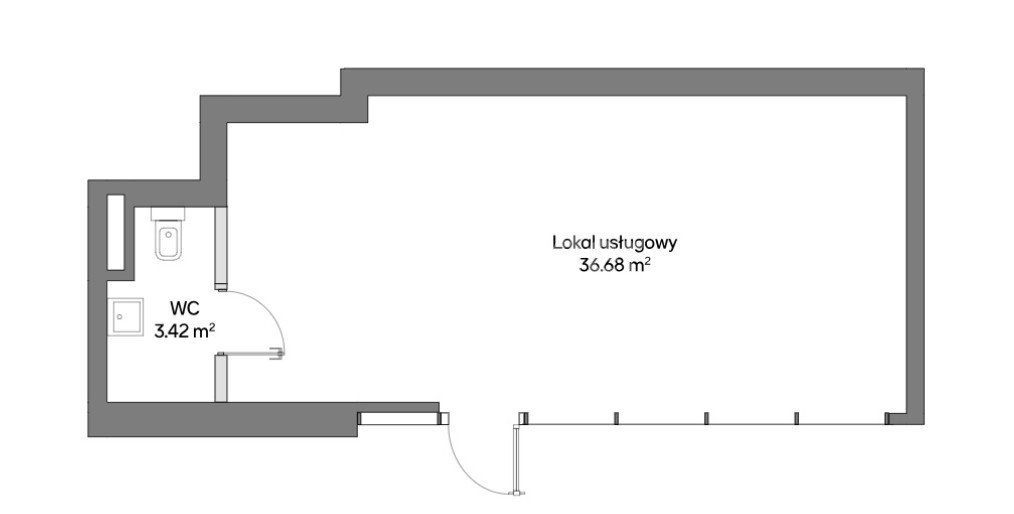 Lokal użytkowy na sprzedaż Warszawa  40m2 Foto 1