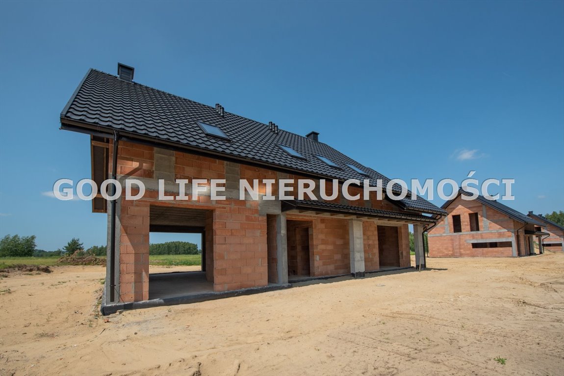 Nowy Kamień: Dom 168 m² w stanie surowym z garażem Nowy Kamień, Dowborczyków  162m2 Foto 1