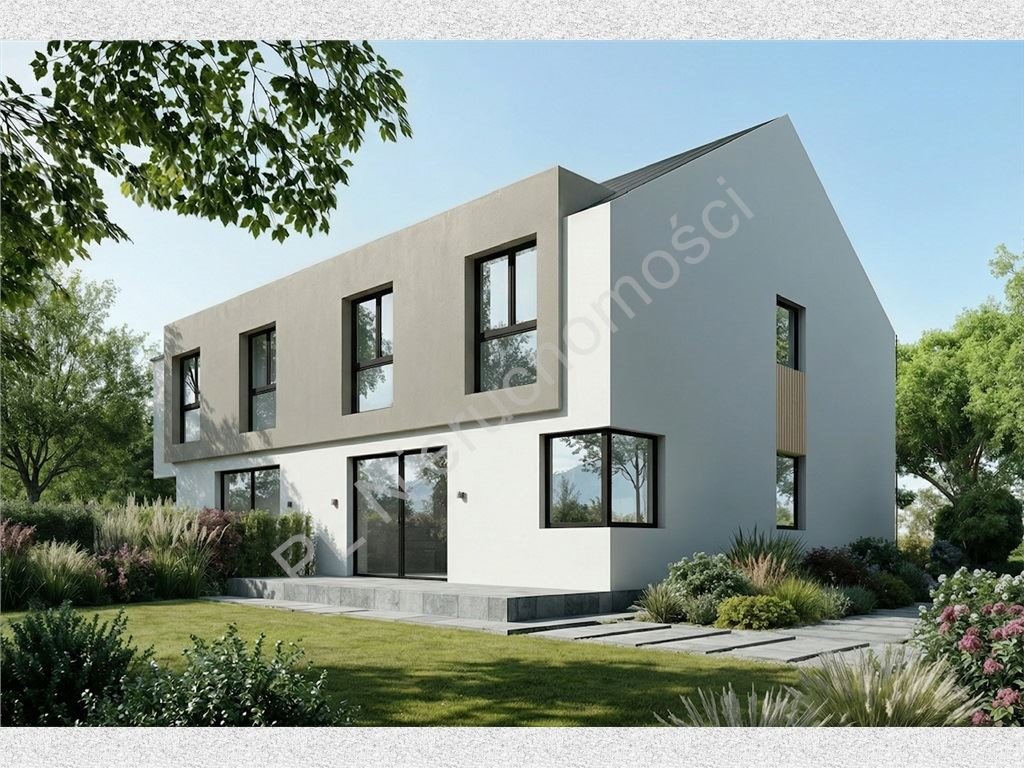 Nowoczesny dom 140 m2 z ogrzewaniem podłogowym i garażem Kady  140m2 Foto 1