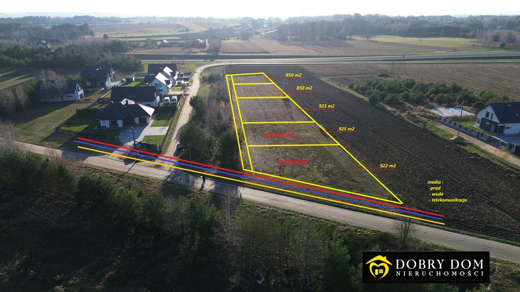 Działka budowlana na sprzedaż Krynice  850m2 Foto 1