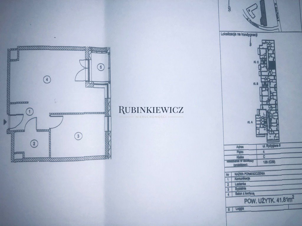 Mieszkanie dwupokojowe na wynajem Warszawa, Żoliborz, Ludwika Rydygiera  42m2 Foto 16