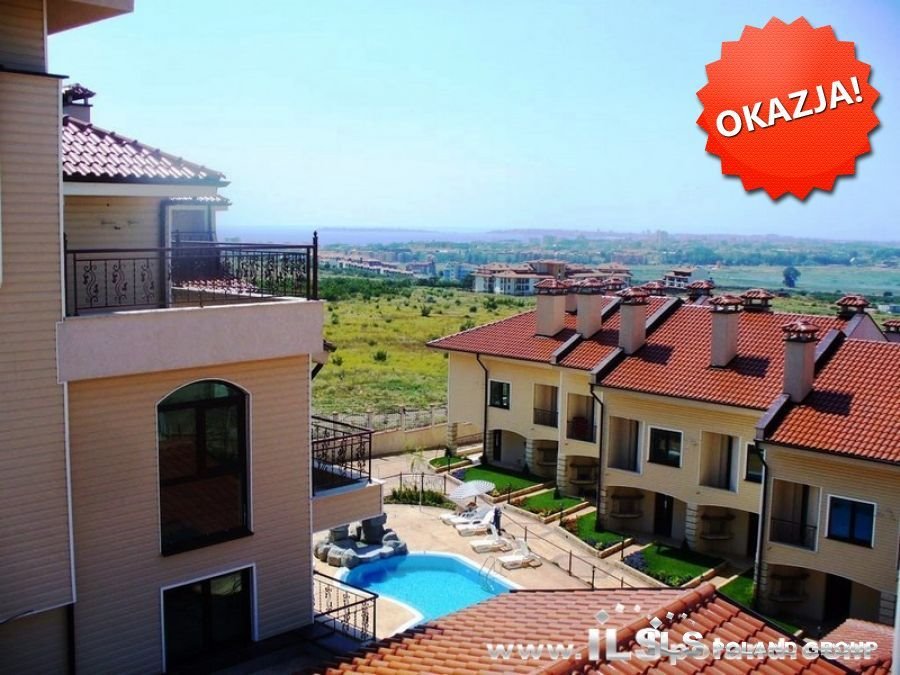 Umeblowany apartament z widokiem na basen i morze Bułgaria, Kosharitsa SAINT NIKOLA, SAINT NIKOLA  60m2 Foto 1