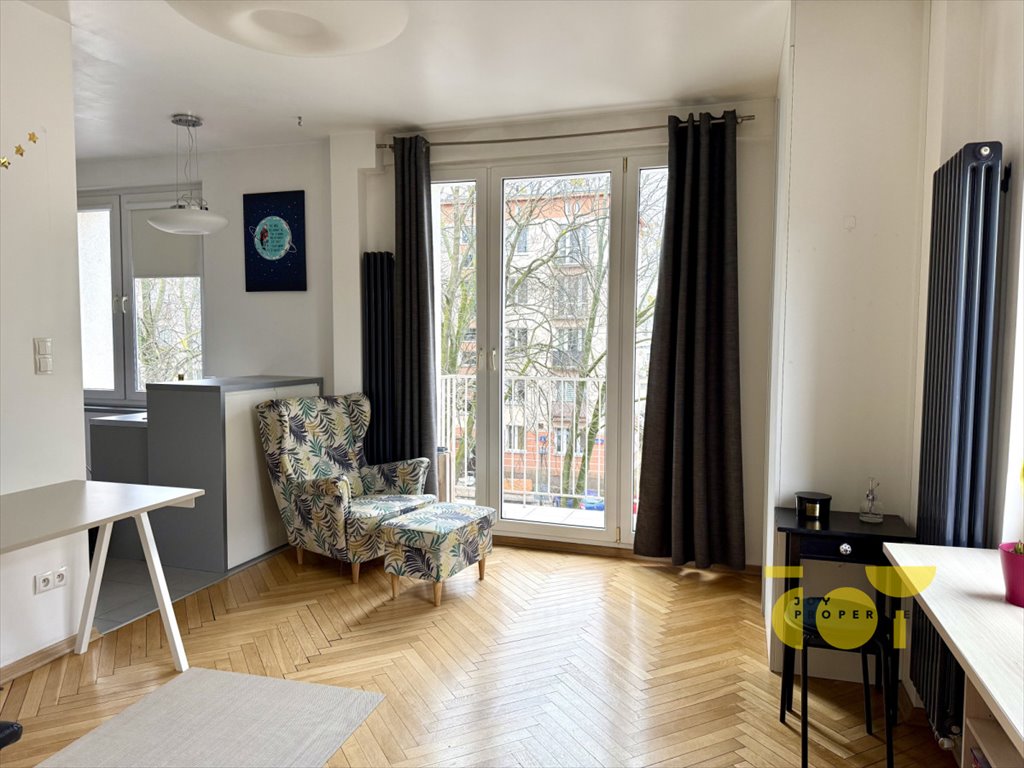 Przestronna kawalerka 36 m² z balkonem, jasna i funkcjonalna Warszawa, Mokotów, Wołoska  36m2 Foto 1