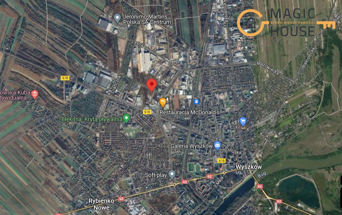 Działka pod działalność w Wyszkowie, 2713 m², uzbrojona Wyszków, Towarowa  2 713m2 Foto 1