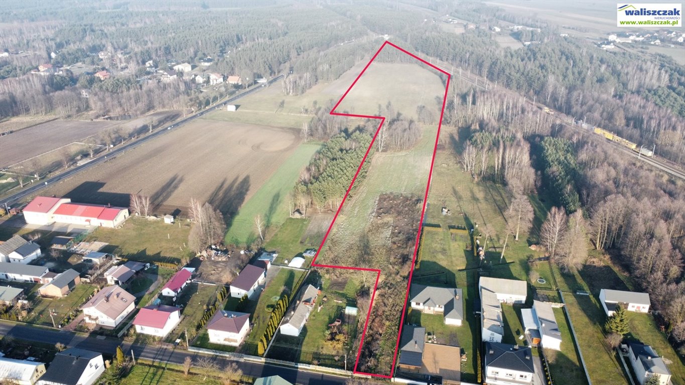 Duża działka inwestycyjna 3,59 ha z mediami i linią kolejową Ignaców  35 900m2 Foto 1