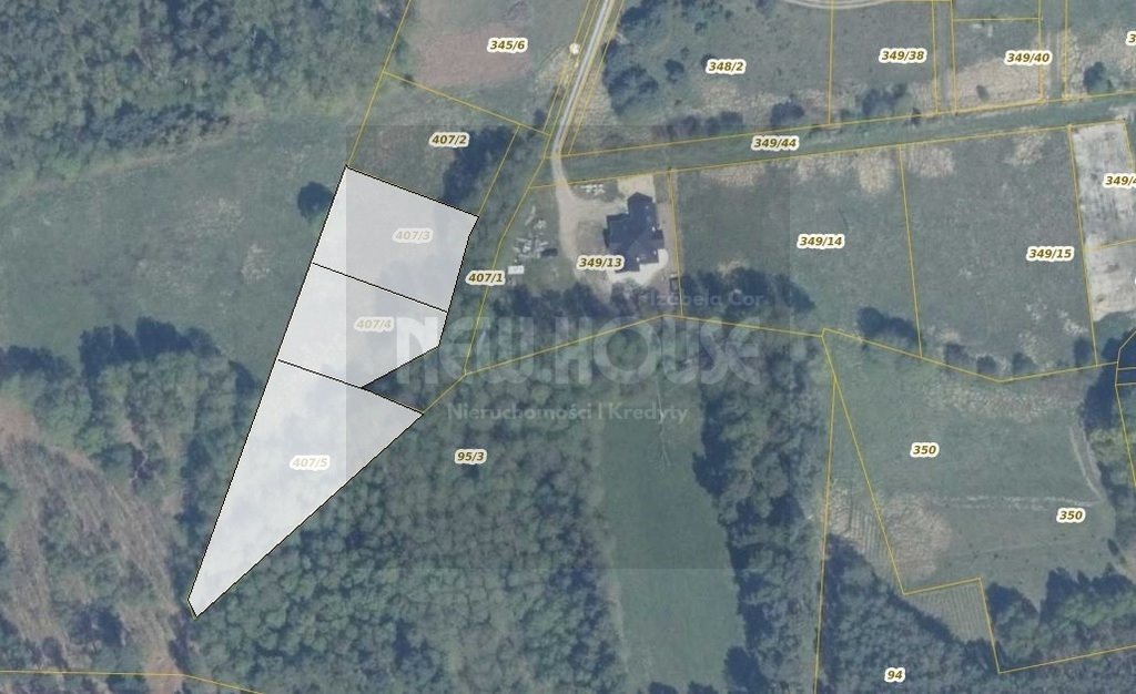 Działki pod osiedle z lasem i prywatnym terenem w Brzózkach Brzózki  5 174m2 Foto 1