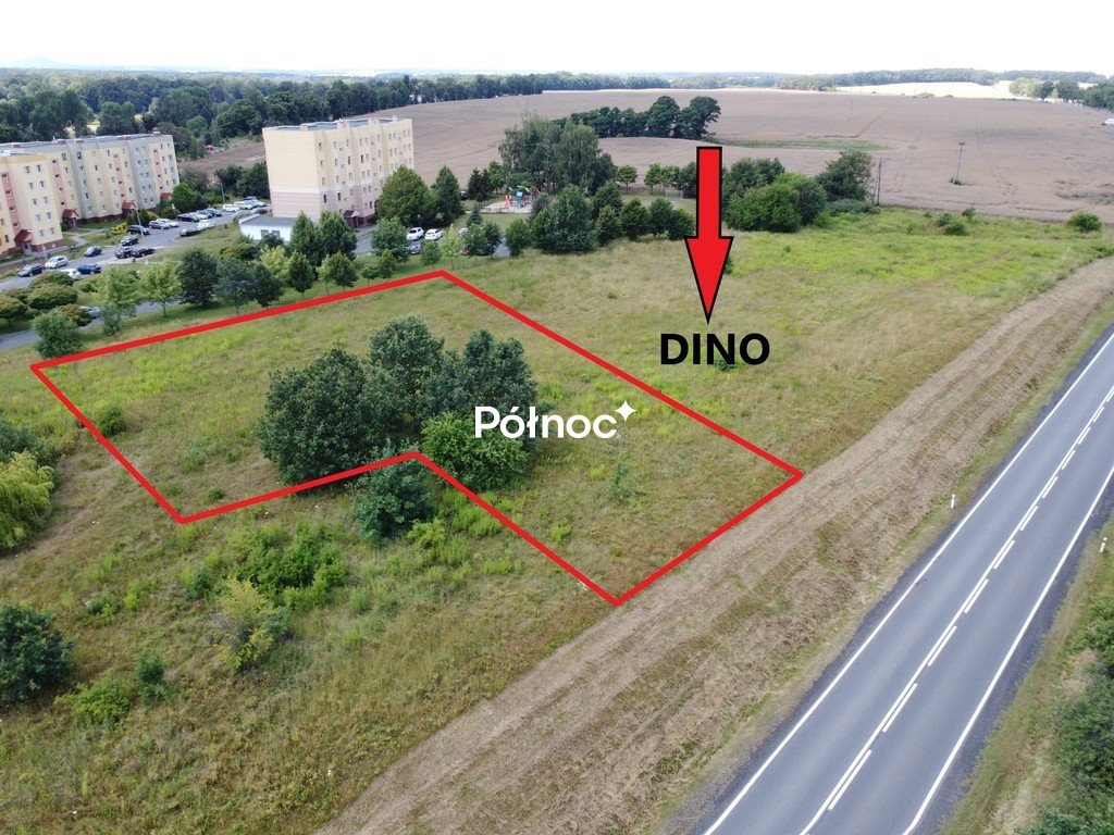 Działka usługowa 2005 m2 przy drodze asfaltowej w Chojnowie Chojnów  2 005m2 Foto 1