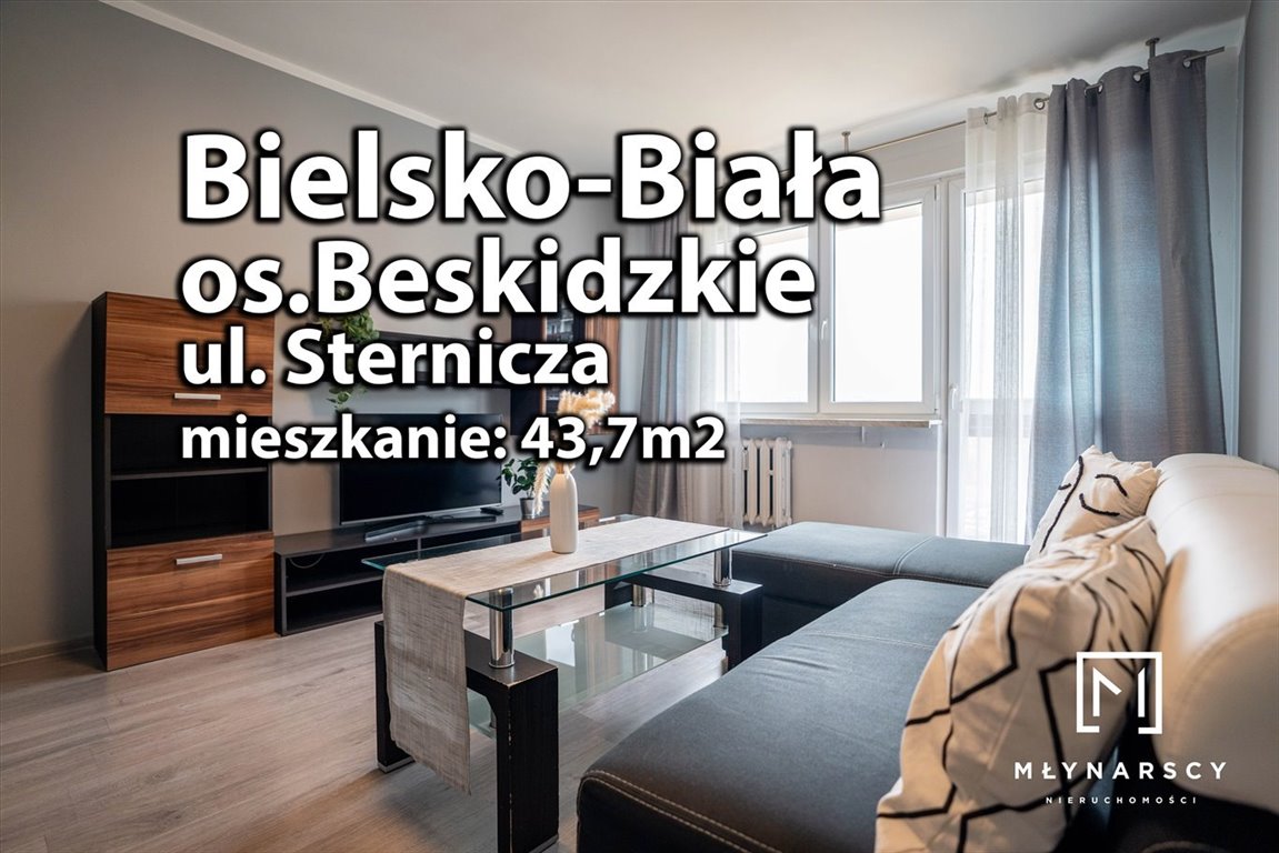 Mieszkanie dwupokojowe na wynajem Bielsko-Biała, Beskidzkie  44m2 Foto 1