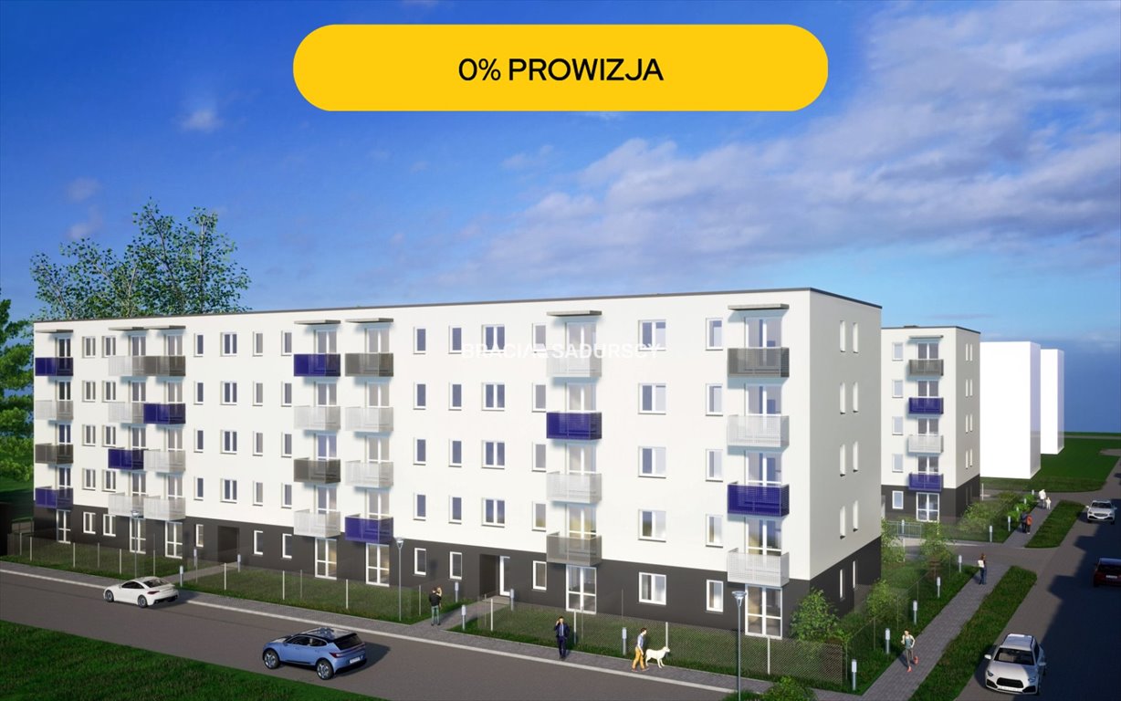 Zapraszam do nowoczesnego 3-pokojowego mieszkania z tarasem i garażem Kraków, Bieżanów-Prokocim, Osiedle Złocień, Osiedle Złocień  49m2 Foto 1