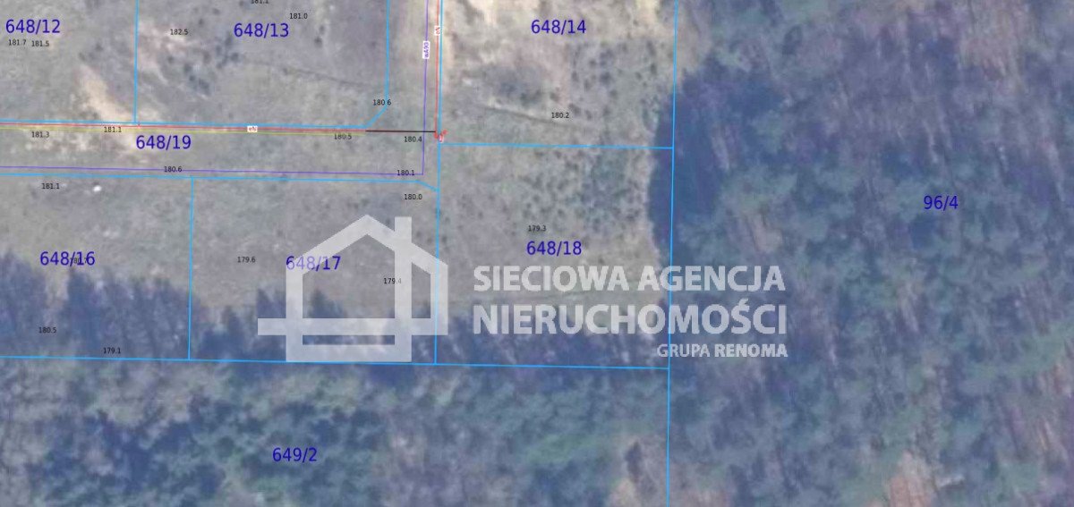 Działka budowlana 1150 m² z lasem, media, warunki zabudowy Przodkowo  1 150m2 Foto 1