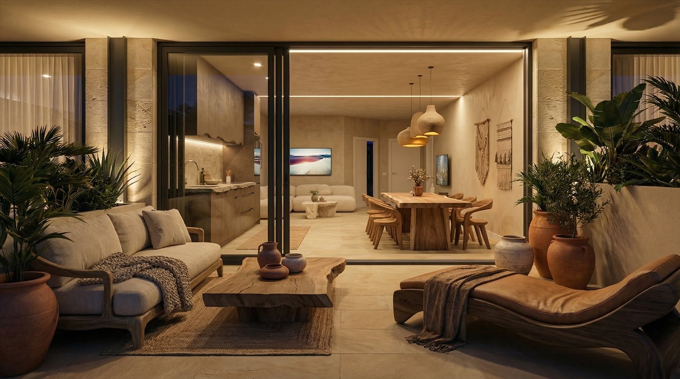 Widok na morze, 2 pokoje, loggia, garaż, basen Bułgaria, Nesebyr, Saturn street  69m2 Foto 1