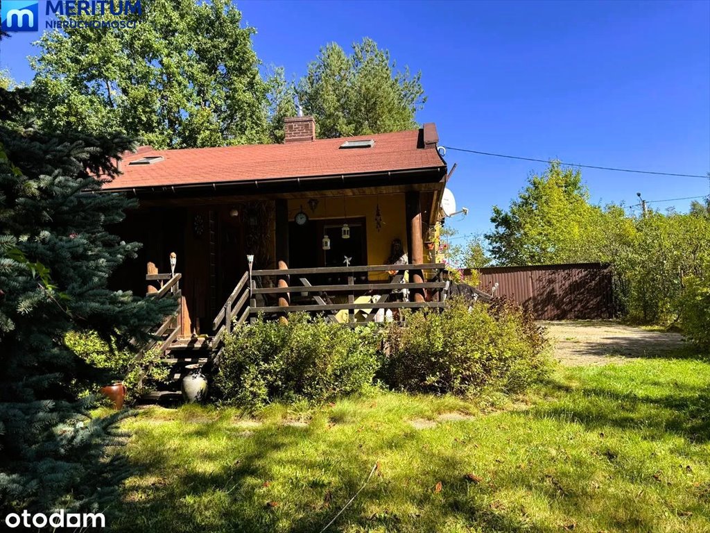 Dom wolnostojący na dużej zalesionej działce w Jaktorowie Jaktorów-Kolonia  110m2 Foto 1