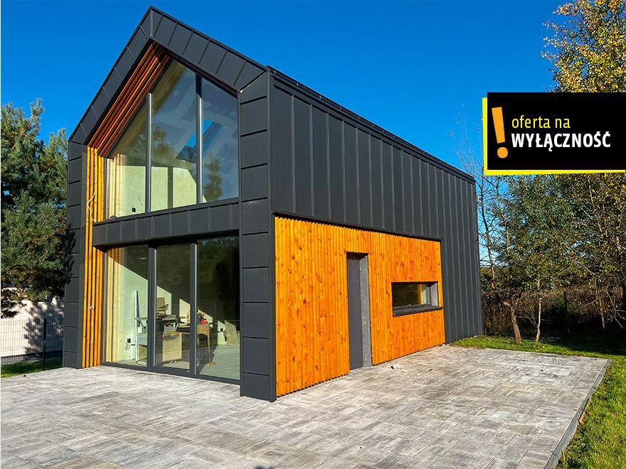 Nowoczesny dom 96 m2 blisko jeziora Chańcza, 4 pokoje Chańcza  96m2 Foto 1