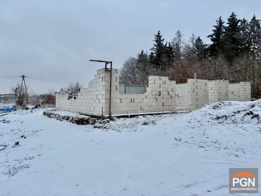 Działka z rozpoczętą budową domu Jaskółka 5, 776 m2 Trzebiatów  776m2 Foto 1