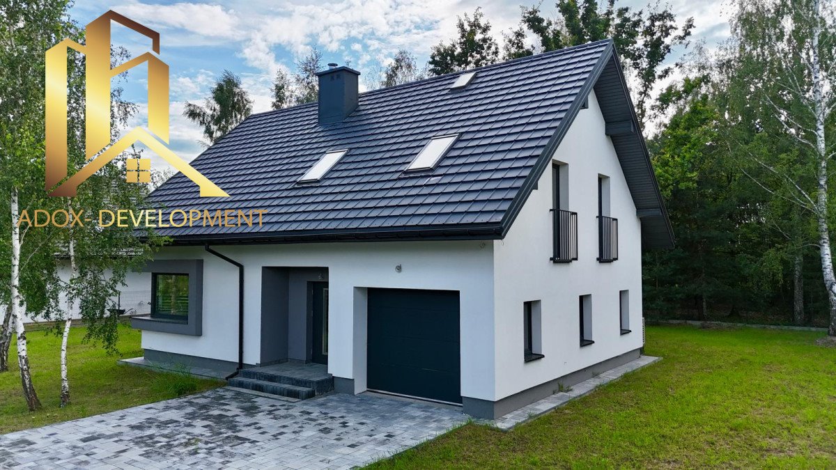 Nowoczesny dom 141 m² z dużą działką, garażem i tarasem - polecam! Jeziórko, Ustanówek  141m2 Foto 1