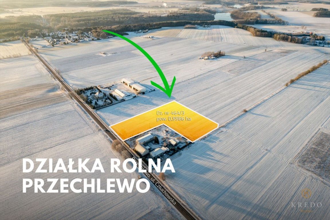 Działka rolna na sprzedaż Przechlewo  9 986m2 Foto 1