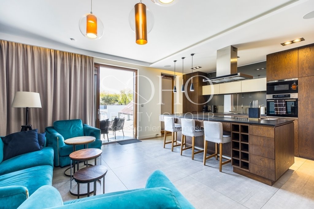 Przestronny apartament 71 m² z tarasem 60 m² i widokiem na Las Wolski Kraków, Wola Justowska, Wola Justowska, Jesionowa  71m2 Foto 1