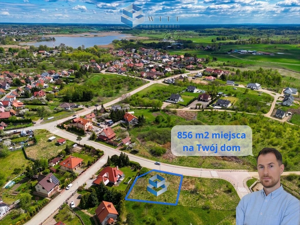 Zapraszam do obejrzenia działki 856 m² z pełnym uzbrojeniem w Morągu Morąg, Morąg, Łąkowa  856m2 Foto 1