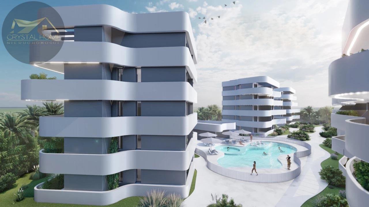 Nowoczesny apartament 80 m² z panoramicznymi oknami polecam Hiszpania, Guardamar Del Segura  80m2 Foto 1