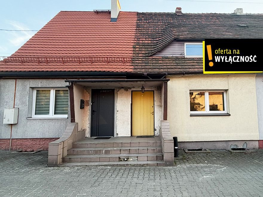 Dom w Gliwicach Łabędy z dużym ogrodem i potencjałem Gliwice, Łabędy, Fiołkowa  97m2 Foto 1