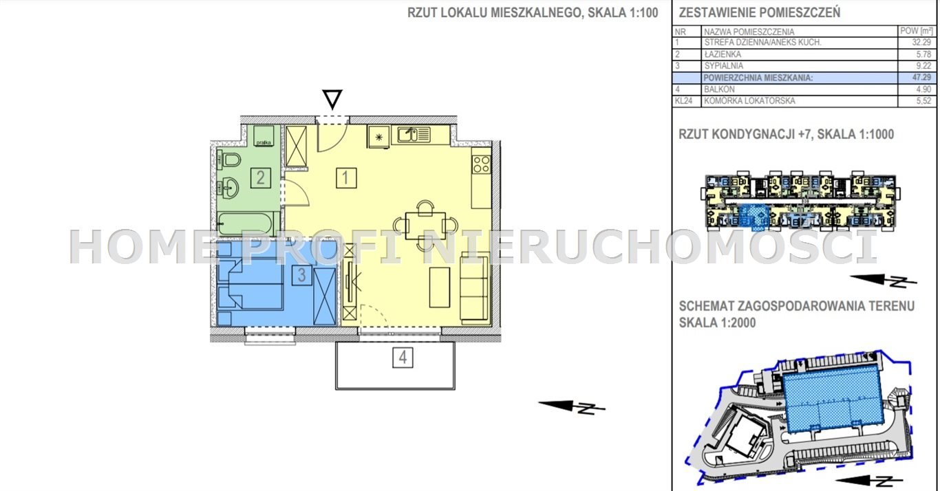 Mieszkanie dwupokojowe na sprzedaż Rzeszów, Wilkowyja, Bałtycka  47m2 Foto 4