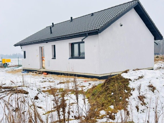 Nowoczesny dom 75 m² z ogrzewaniem podłogowym i rekuperacją Dobrzań, Dobrzań  75m2 Foto 1