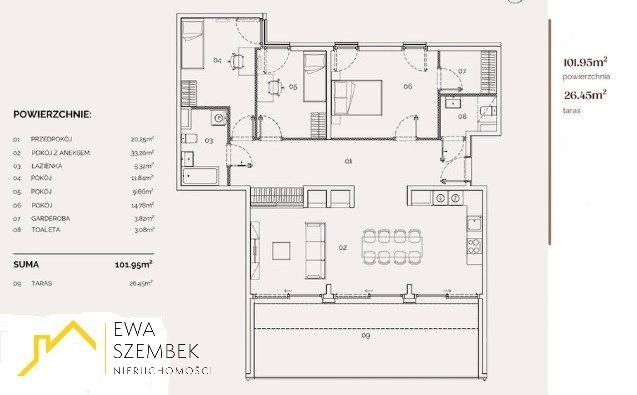 Mieszkanie czteropokojowe  na sprzedaż Kraków, Grzegórzki  102m2 Foto 1