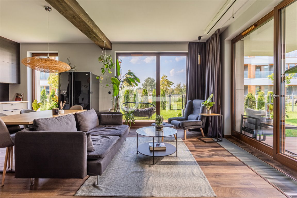 Nowoczesny apartament z ogrodem, 3 pokoje, Mokotów Warszawa, Mokotów Stegny, Eukaliptusowa  71m2 Foto 1