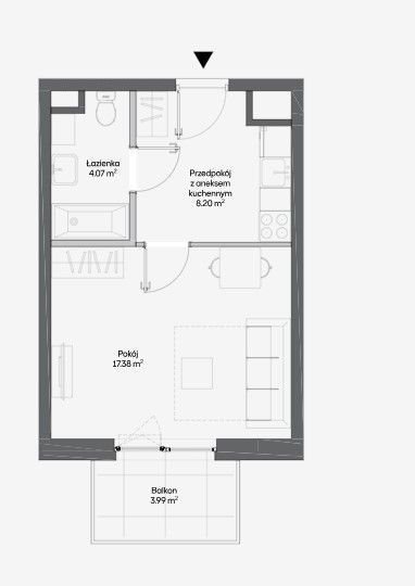 Nowoczesne 1 pokój z szklarnią i patio w Włochach - polecam! Warszawa, Włochy, Raków, Fajansowa  30m2 Foto 1