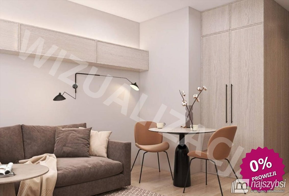 Sprzedam nowoczesny apartament 26 m² z balkonem w Świnoujściu Świnoujście  26m2 Foto 1