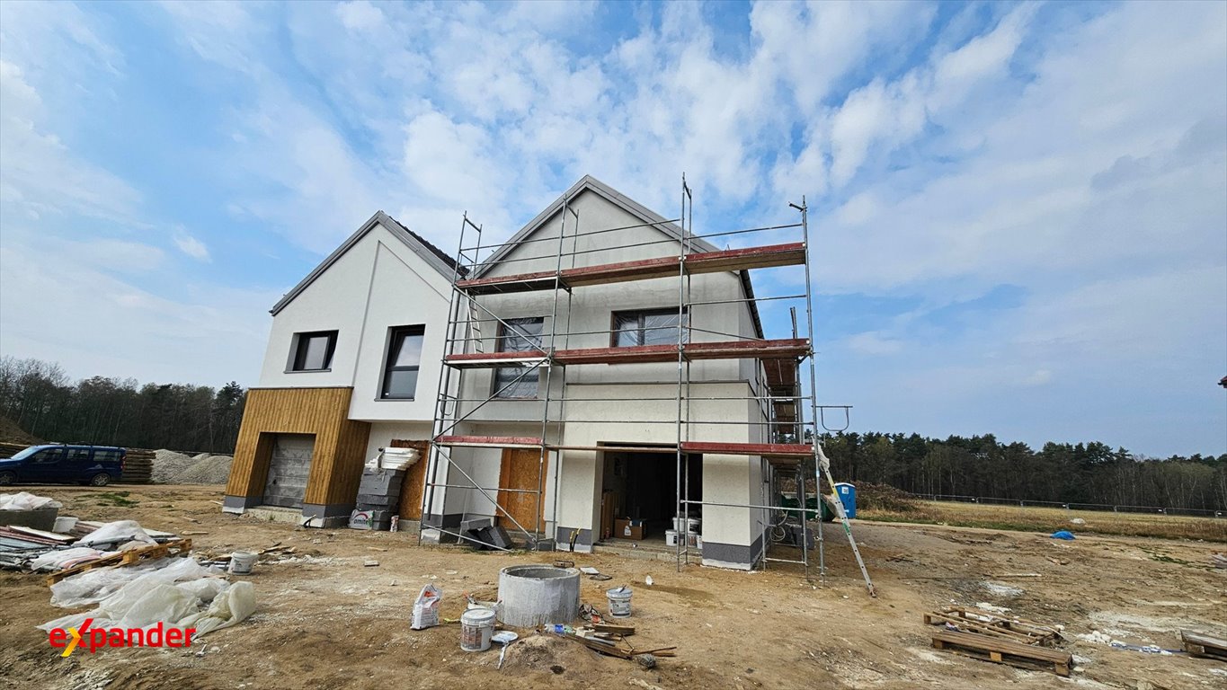 Do sprzedania nowoczesny dom z garażem i tarasem w Leśnicy Wrocław, Leśnica, Jerzego Łanowskiego  158m2 Foto 1