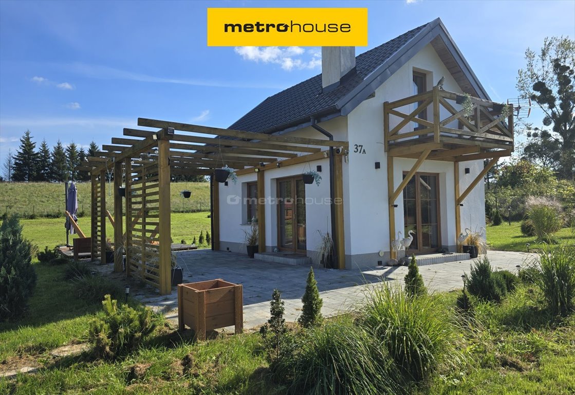 Urokliwy dom nad jeziorem z balią i widokiem Szałstry  65m2 Foto 1