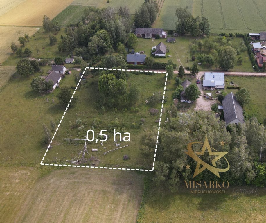 Działka siedliskowa 5000 m² w Rykaczewie – cisza i natura Rykaczewo  5 000m2 Foto 1