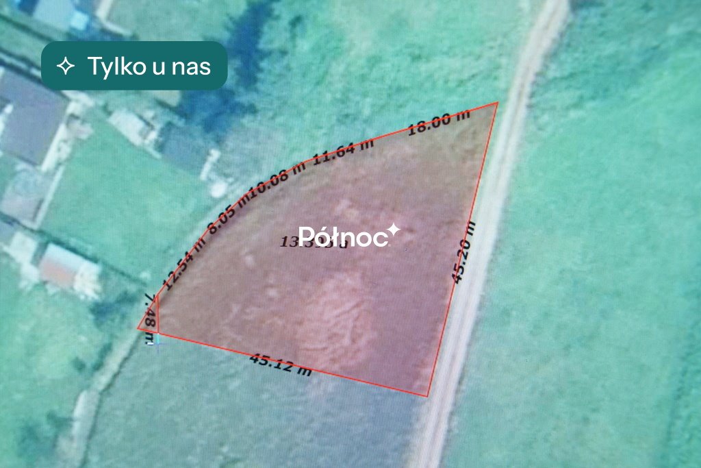 Działka budowlana w Lusinie z mediami i blisko Krakowa Lusina, Krakowska  13m2 Foto 1