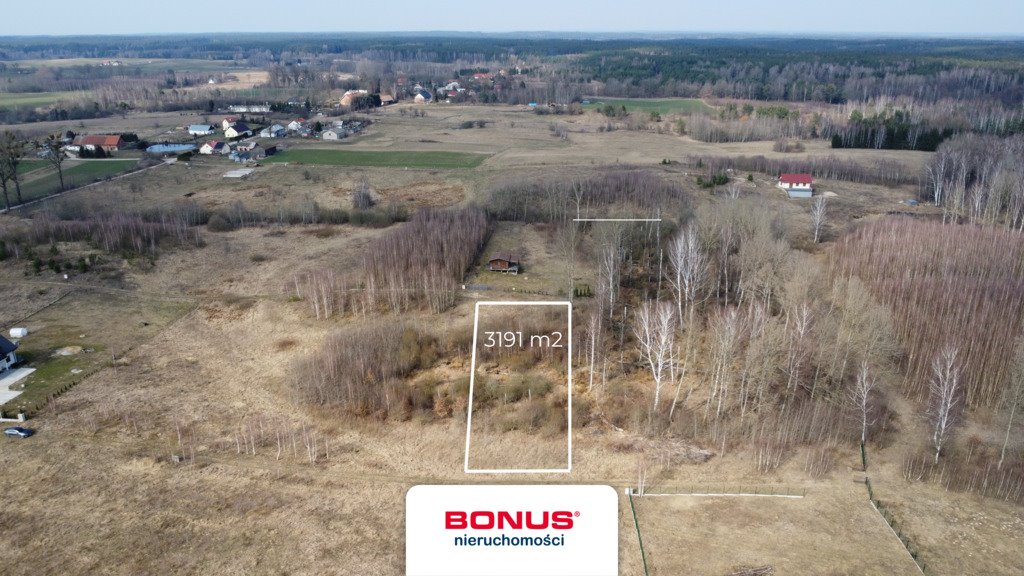 Działka budowlana na sprzedaż Elgnówko  3 191m2 Foto 1
