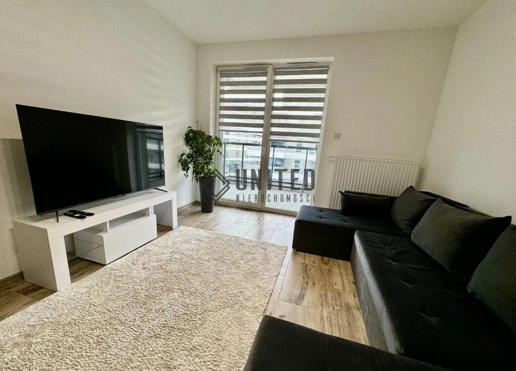 Ekskluzywny apartament 3 pok. z 3 balkonami, garażem i pełnym wyposażeniem Wrocław, Jagodno, Jagodno, Adama Kopycińskiego  66m2 Foto 1